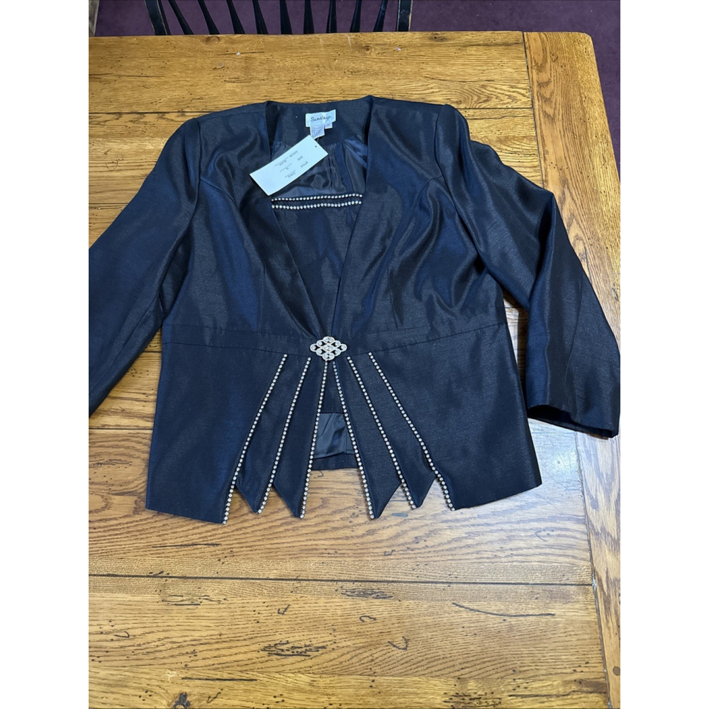 Sunday Best Women Church Suit Jacket - Soft Crepe Fabric - Plus Size 14 R30
